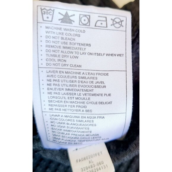 Nike Golf Fit Dry Mens XL Long Sleeve Gray Textured Shirt - Picture 8 of 12